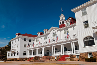 The Stanley Hotel, Colorado, famous location of The Shining starring Jack Nicolson