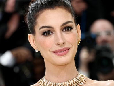 Anne Hathaway at the 2026 Met Gala celebrating "Costume Art" at the Metropolitan Museum of Art on May 4, 2026 in New York City. 