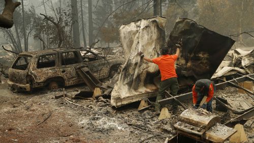 A list of about 100 names has been released including those still missing in the wildfires - many aged in their 80s and 90s.