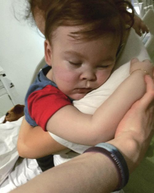 Alfie battled with an undiagnosed degenerative brain disease since 2016 that doctors said they could offer no more treatment for earlier this month. Picture: AAP.