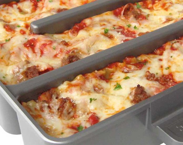 The Greatest Lasagna Pan in the Universe (Made in the USA) by Baker's Edge  — Kickstarter