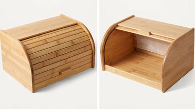 This IKEA Bread Box Table Hack Is the Perfect Bathroom Storage