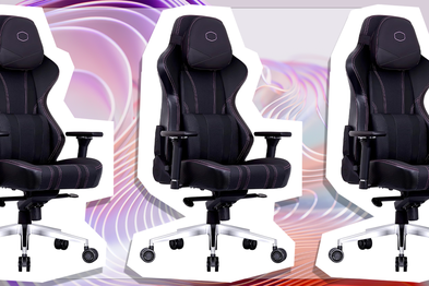 9PR: Cooler Master Caliber X2 Gaming Chair, Black
