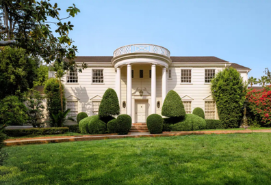 The real-life Colonial-style mansion featured in The Fresh Prince of Bel-Air.