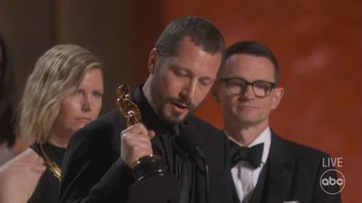 20 Days in Mariupol won the Oscar for Best documentary feature, with director Mstyslav Chernov accepting the award on stage.