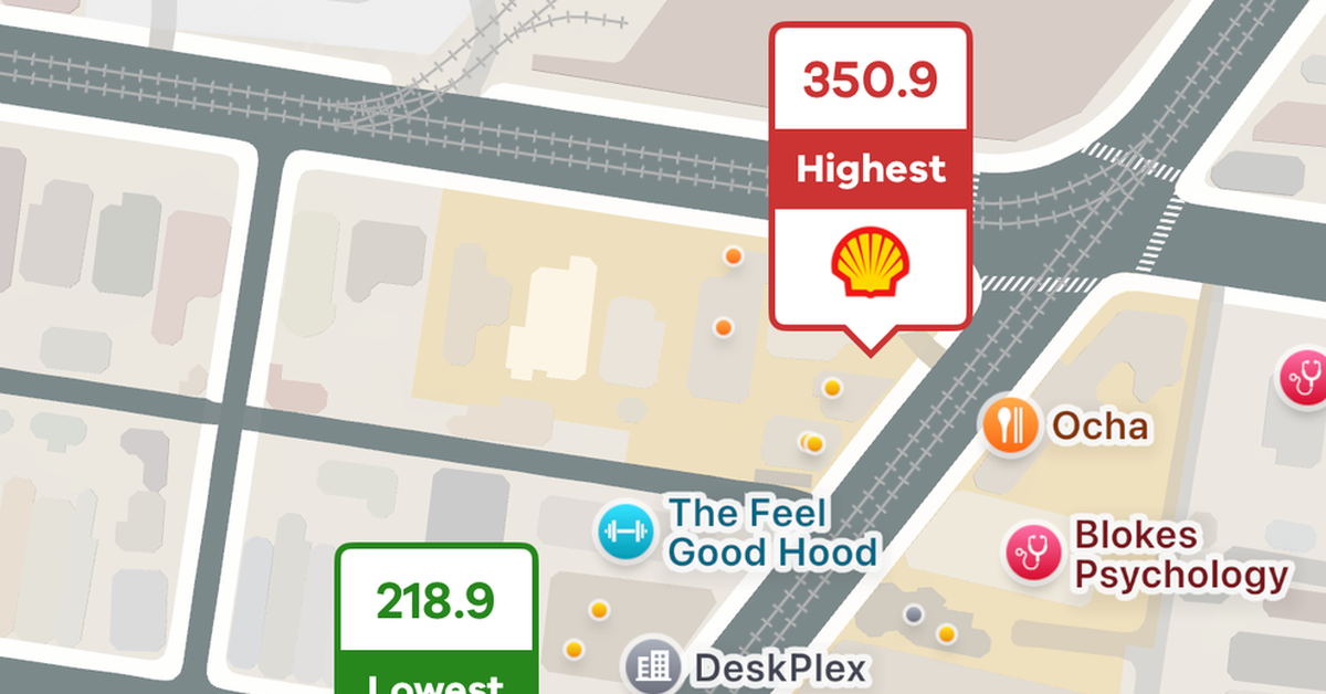 Fuel stations with the highest prices named and shamed in one state's app