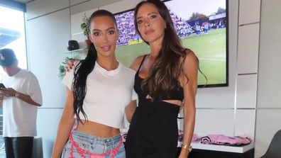 Kim Kardashian's teeny-tiny belt bag, July 2023