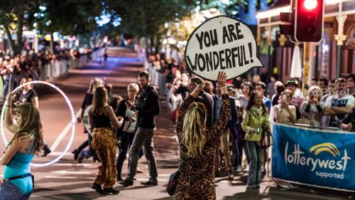 Perth's gay community shows its pride