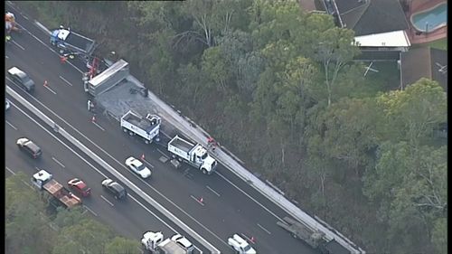 Drivers are being urged to allow extra travel time. (9NEWS)