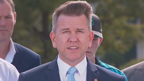 Queensland Deputy Premier Jarrod Bleijie speaks about the BHP cuts. 