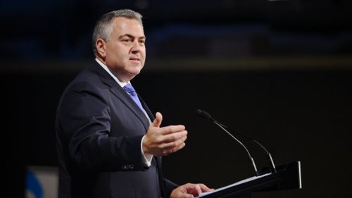 Joe Hockey speaks on tax reform. (AAP)