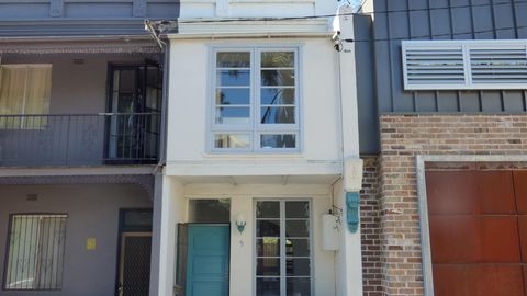 Glebe auction terrace house Domain real estate