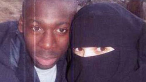 Terrorist Amedy Coulibaly with wife Hayat Boumeddiene.
