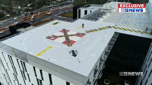 It will provide 488 new beds for patients on the Northern Beaches. Picture: 9NEWS