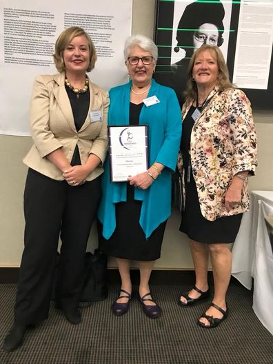 Lucille McKenna OAM recognised by the Local Government Minister with the Women's Award as the best Metropolitan Representative in NSW.