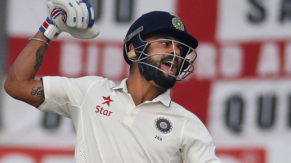 Virat Kohli and India scored an eight-wicket win over England. (AAP)
