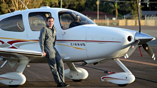 Australian teenage pilot prepares to go around the world in record attempt