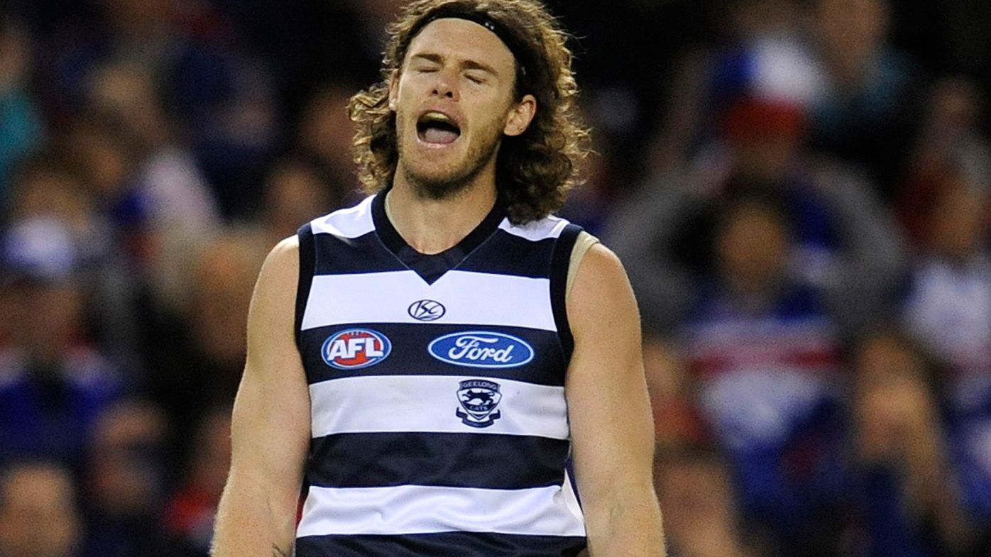EXCLUSIVE: Cameron Mooney feared late blunder would cost Geelong 2009 AFL grand final over St Kilda