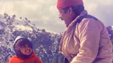 Priyanka Chopra with her father Ashok.