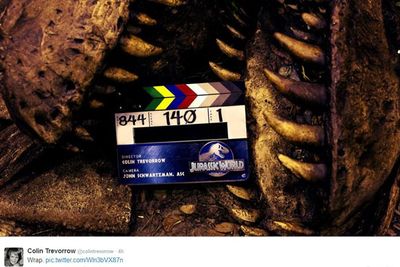 <i>Jurassic World</i> director Colin Trevorrow teased the final film set image from his epic upcoming dinosaur blockbuster.<br/><br/>Keep scrolling to see more set pics and to watch behind-the-scenes action direct from the set! <i>Jurassic World</i> hits Aussie cinemas on June 11, 2015. <b><a target="_blank" href="http://yourmovies.com.au/movie/45637/jurassic-world">Vote 'want to see' or 'not interested' on MovieBuzz now.</a></b><br/><br/>(<I>Author: Yasmin Vought. Approved by Amy Nelmes</i>)