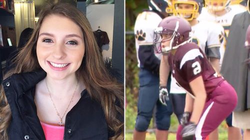Teen cheerleader ignores haters and qualifies to become football player