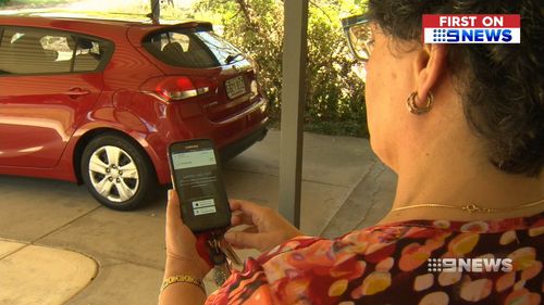 Giovanna Henderson has been driving for the ride-sharing service for over a year. (9NEWS)