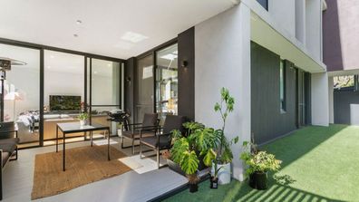 Sydney apartment courtyard modern housing Domain listing 