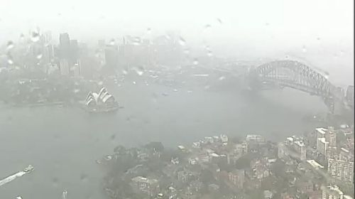 The worst of the weather system has now passed over most of NSW after causing a drenching.