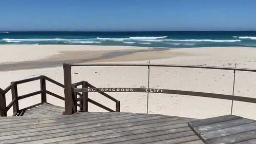 A husband and wife drowned while trying to save their daughter in rough waters at Conspicuous Beach in southern Western Australia.