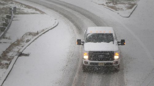 The first snowstorm of the United States season has hit the New York City area.