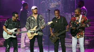 (L-R) Rick Marcel, Amir Bayyan, Robert "Kool" Bell and Shawn McQuiller of Kool & the Gang