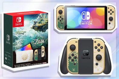 9PR: Nintendo Switch Console OLED Model - The Legend of Zelda: Tears of the Kingdom Edition