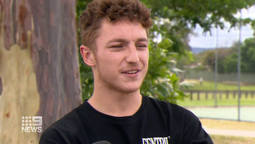 Bailey Foley, a 20-year-old man,  was bashed in Perth&#x27;s southern suburbs after asking a group of teens riding dirt bikes to stop.
