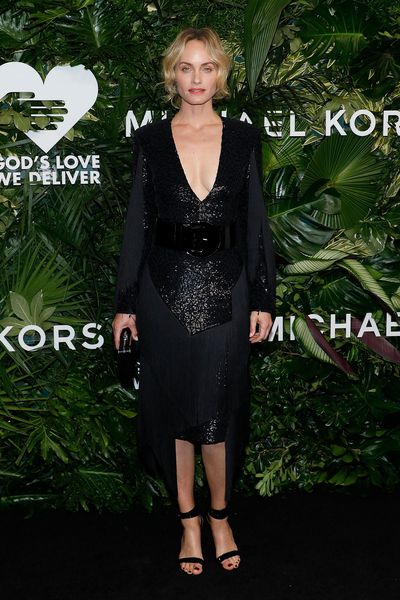 Amber Valletta&nbsp;at the Annual God's Love We Deliver Golden Heart Awards in New York City