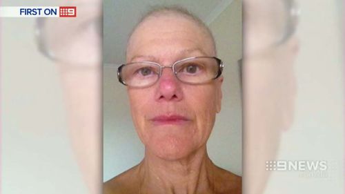 Breast cancer survivor Alison Mew experienced hair loss and painful side effects while undergoing treatment. (9NEWS)