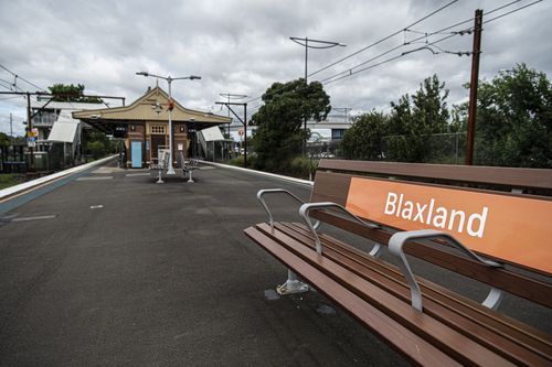 NEWS: Blue Mountains trains are not running between Penrith and Lithgow in both directions due to landslips at Katoomba, Zig Zag and Emu Plains. 9th March 2022, Photo: Wolter Peeters, The Sydney Morning Herald.