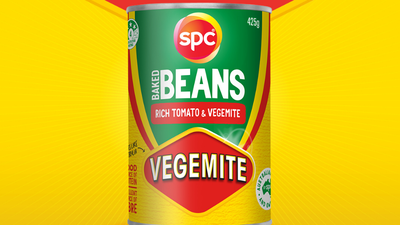 Vegemite teams up with SPC baked beans