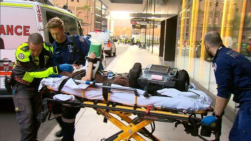 The 35-year-old patient was hospitalised in a critical condition. (9NEWS)