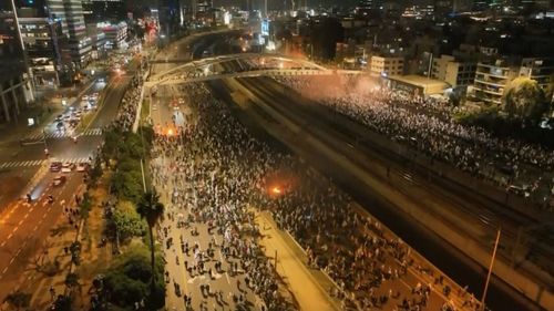 Protests have erupted across Israel after a controversial government firing.