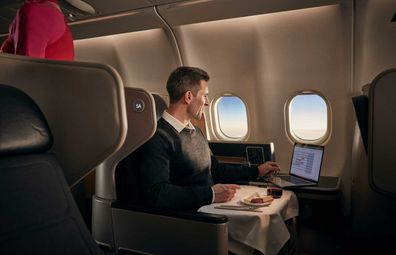 Qantas A330 Business Class