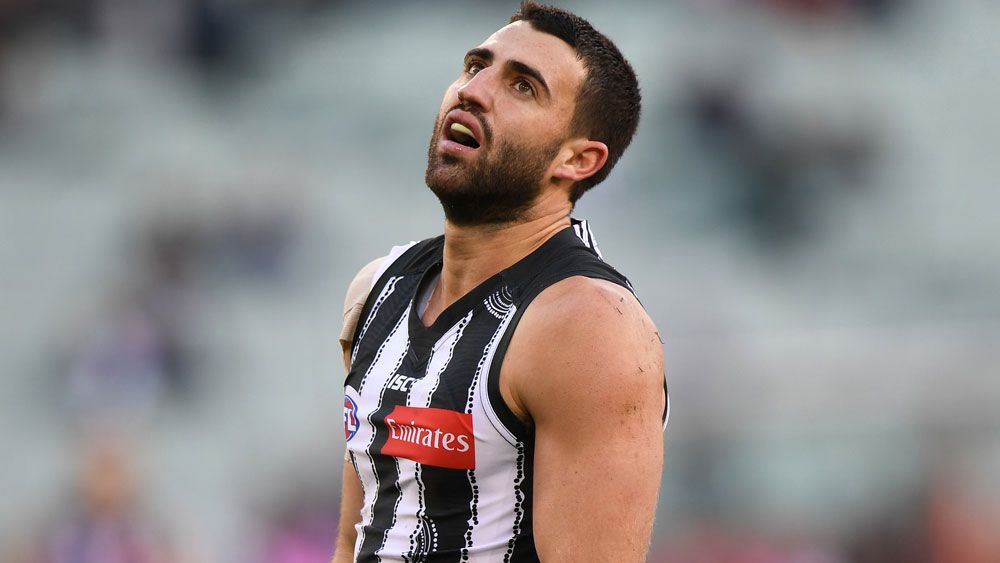 Collingwood forward Alex Fasolo takes time out to battle depression