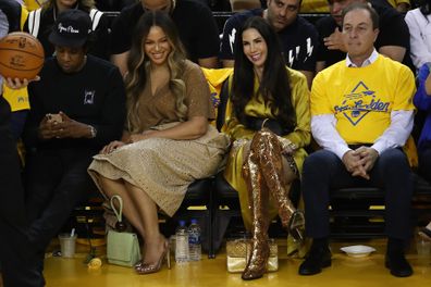 Jay-Z, Beyoncé and Nicole Curran