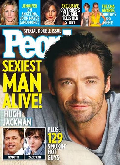 Hugh Jackman, People magazine, Sexiest Man Alive, cover