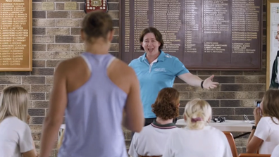 Ms Raison was left shocked when the world number one strolled casually into class. 