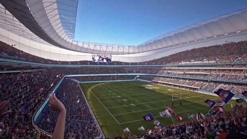 Plans for Allianz Stadium costing $800 million will continue to go ahead. (Supplied)