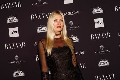 Jess Hart at the Harper ICONS Party at The Plaza Hotel, New York Fashion Week&nbsp;