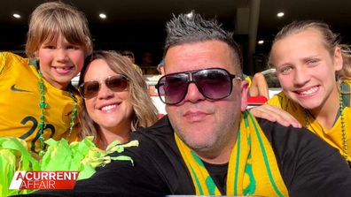 The Gergely-Hollai family are huge fans of the Matildas.