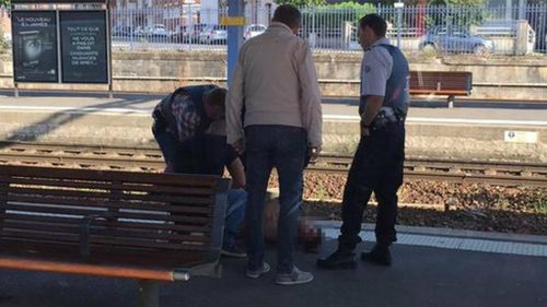 Alleged France train gunman to be treated as 'terrorist'