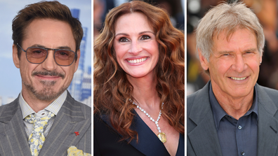 Robert Downey Jr, Julia Roberts, Harrison Ford