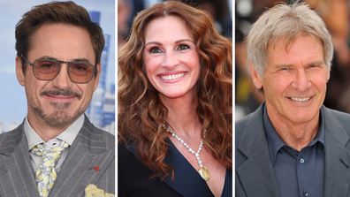 Robert Downey Jr., Julia Roberts, Harrison Ford